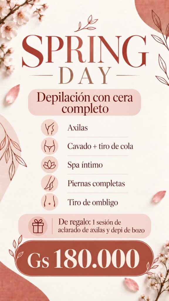 Depilación completa con cera