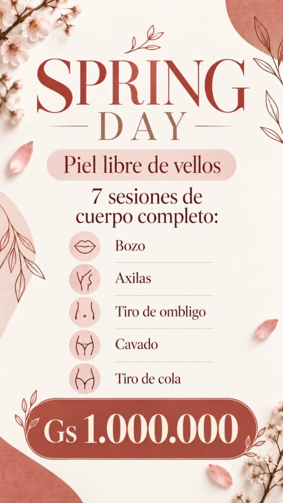 Promo Spring Day Libre de Vellos
